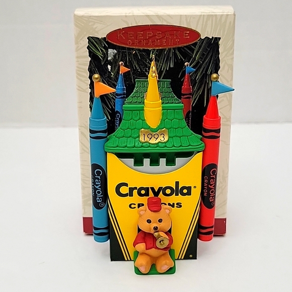 Hallmark Keepsake 1993 Bright Shining Castle Crayola Crayon Collector Ser… - Picture 1 of 1
